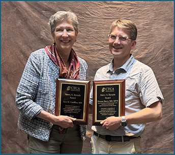 CTCA’s 2026 Henry A. Renteln Award honors Ann Loeffler and Pennan Barry