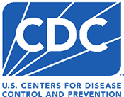 cdc logo in blue