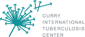 curry international tuberculosis center logo in aqua