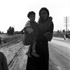 Dorothea Lange, Homeless mother and child near Brawley, California, 1939