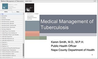 Go to online Medical Management of Tuberculosis page Go to online Medical Management of Tuberculosis page