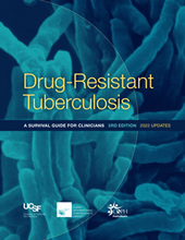 tuberculosis bacilli in blue hue